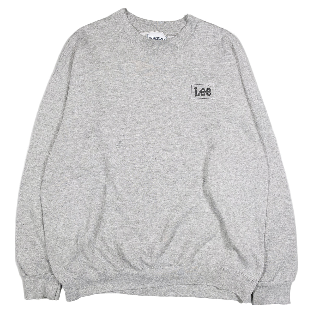 [メンズXL] 90〜00年代 Lee/リー スウェット トレーナー ワンポイント HEAVYWEIGHT