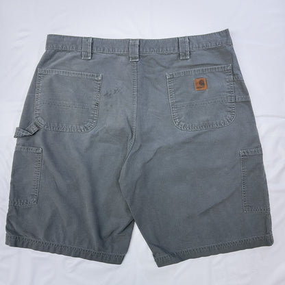 [メンズW38] 00〜10年代 Carhartt/カーハート ショートパンツ・ハーフパンツ ワークショーツ ロゴ