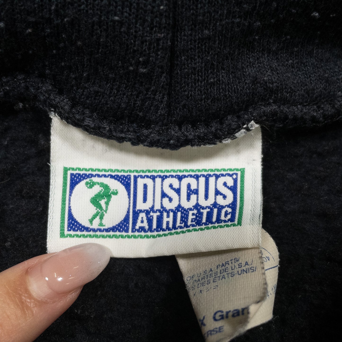 [メンズ4XL以上] 90年代 DISCUS ATHLETIC/ディスカスアスレチック スウェット トレーナー 無地 ブランクスウェット オーバーサイズ