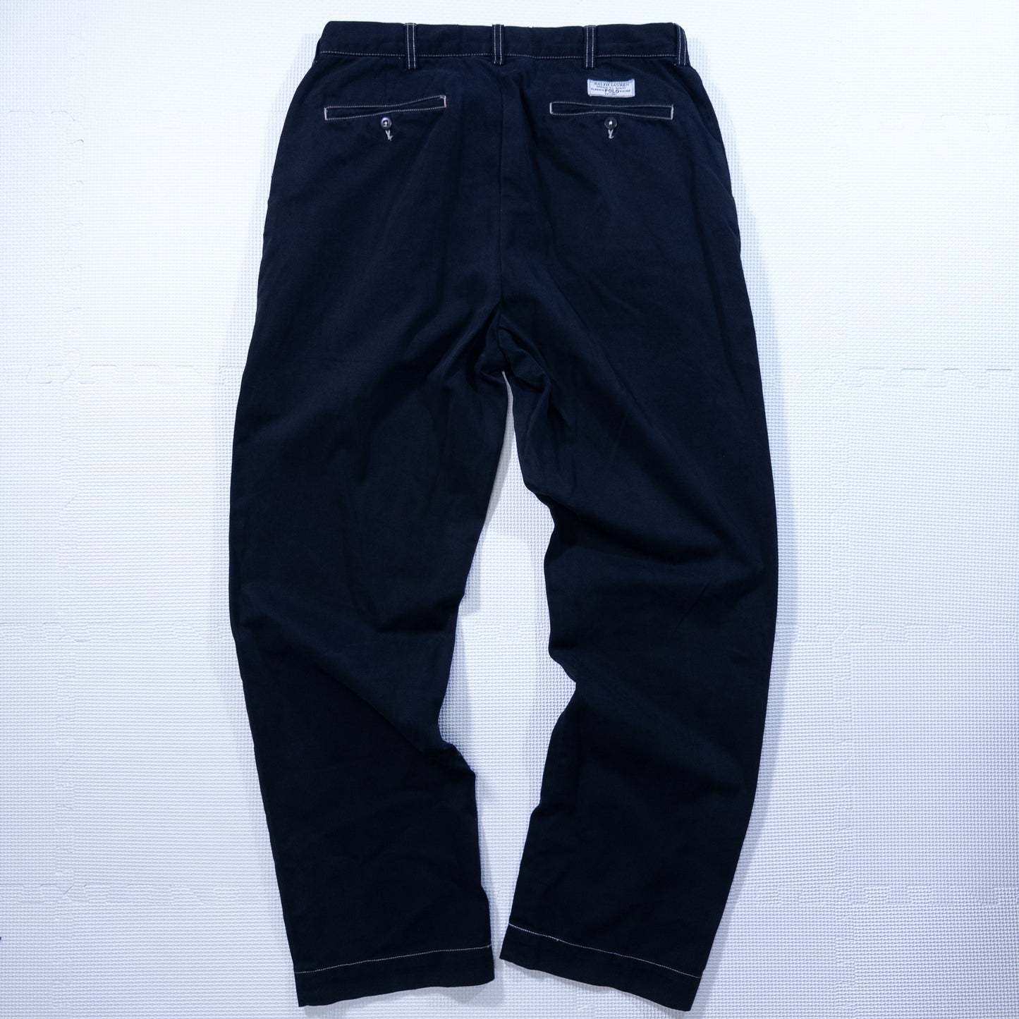 [メンズW32] 90〜00年代 Polo by Ralph Lauren/ポロバイラルフローレン チノパン PROSPECT PANT 黒染め