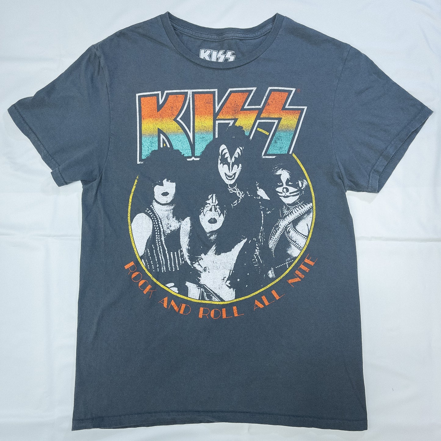 [メンズXS] 00年代 KISS キッス Tシャツ バンドT バンT