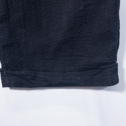 [メンズW34] 90〜00年代 Polo Ralph Lauren/ポロラルフローレン スラックス シアサッカー 黒染め