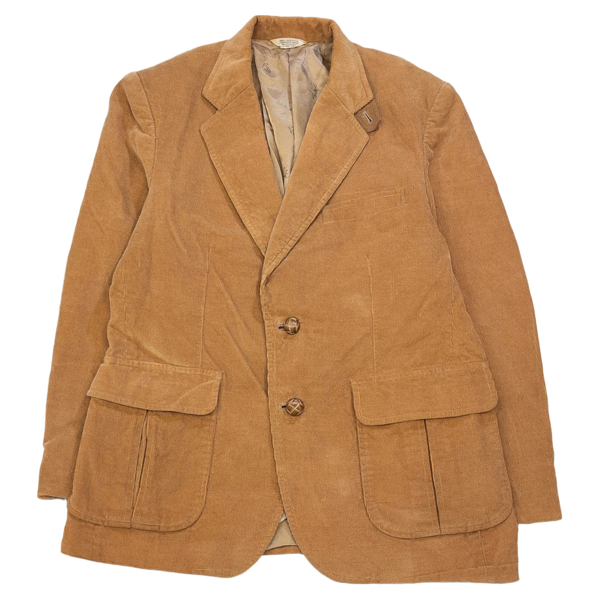 [メンズL] 70〜80年代 Jordan Marsh/ジョーダンマーシュ テーラードジャケット コーデュロイ