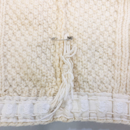 [メンズXL] irish Handknit Gansey ニット セーター ヴィンテージ ハンドニット ケーブルニット