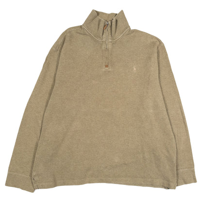 [メンズXXL] 90〜00年代 Polo by Ralph Lauren/ポロバイラルフローレン ニット セーター ハーフジップ コットンニット