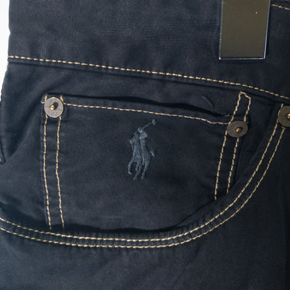 [メンズW37] 00年代 Polo Ralph Lauren/ポロラルフローレン チノパン 黒染め