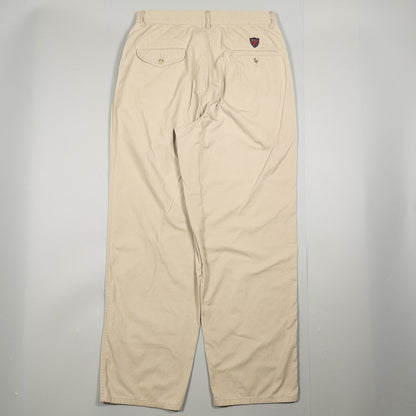 [メンズW32] 90年代 Polo by Ralph Lauren/ポロバイラルフローレン チノパン USA製 ツータック