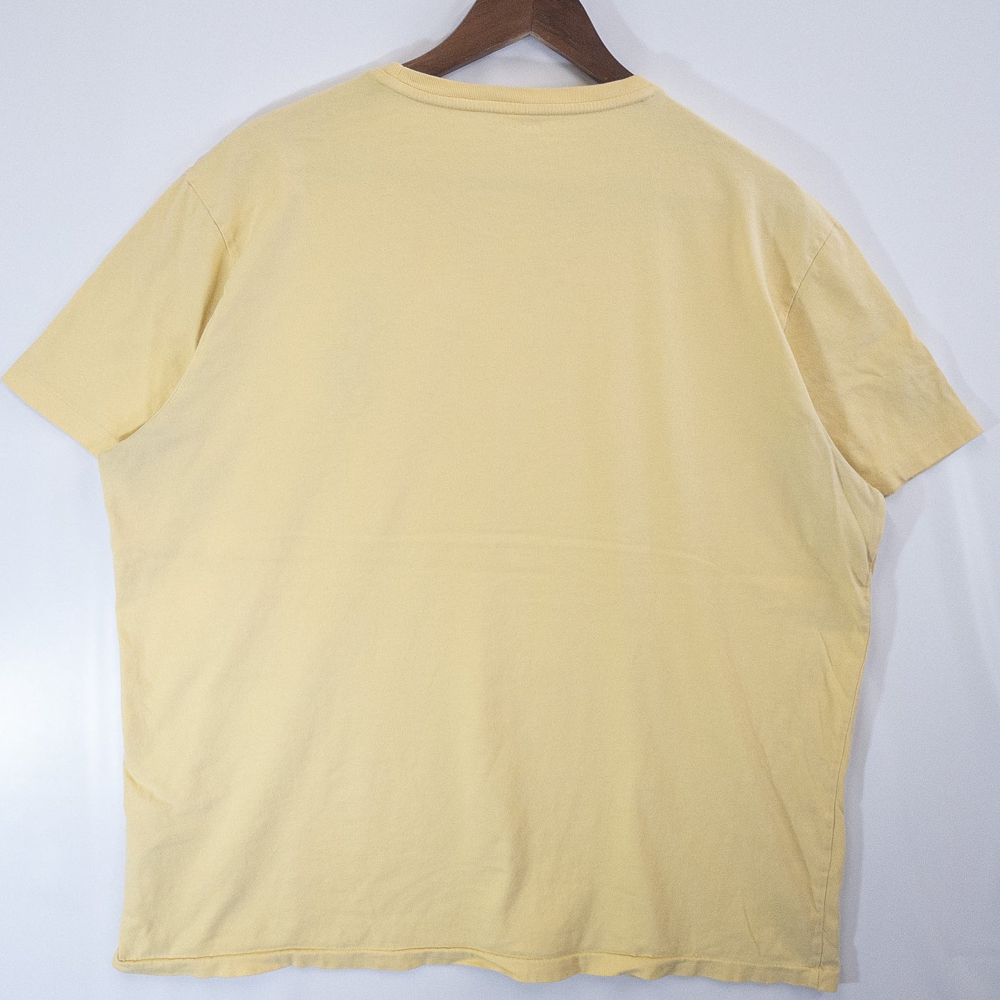 Tシャツ XL イエロー ワンポイント刺繍 Polo Ralph Lauren/ポロラルフローレン