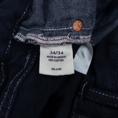[メンズW35] 00年代 Ralph Lauren/ラルフローレン チノパン 黒染め