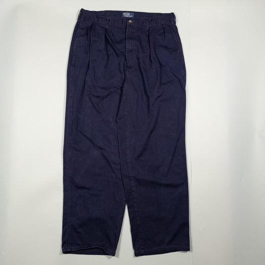 [メンズW33] 90年代 Polo by Ralph Lauren/ポロバイラルフローレン チノパン USA製 ツータック