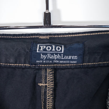 [メンズW33] 90年代 Polo by Ralph Lauren/ポロバイラルフローレン チノパン チノパンツ USA製 黒染め