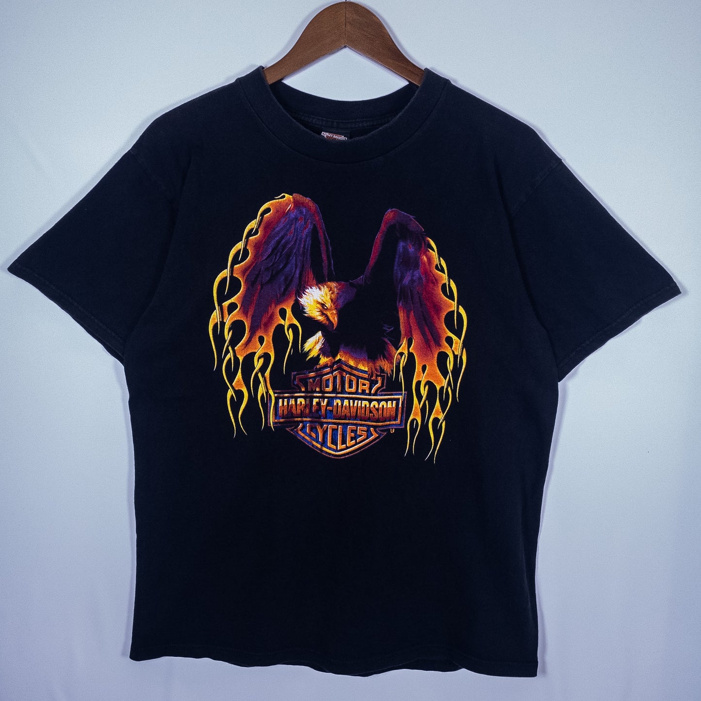 [メンズM] 90〜00年代 Harley-Davidson/ハーレーダビッドソン Tシャツ ハーレーT