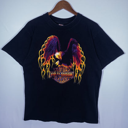 [メンズM] 90〜00年代 Harley-Davidson/ハーレーダビッドソン Tシャツ ハーレーT