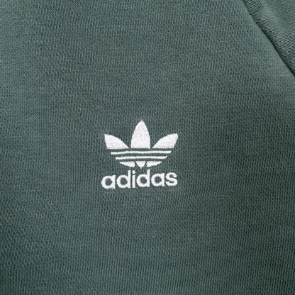 [メンズL] 00年代 adidas/アディダス スウェット トレーナー ワンポイント