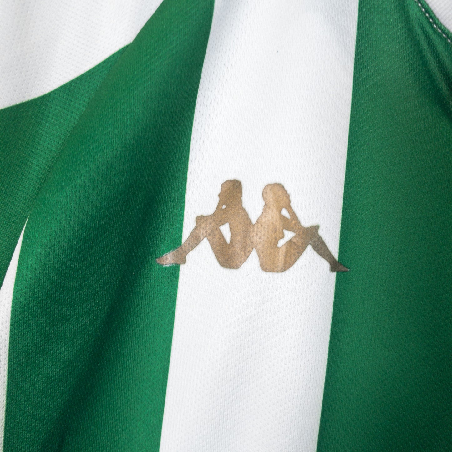Real Betis レアルベティス サッカーユニフォーム M グリーン ストライプ