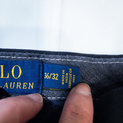 [メンズW35] 00年代 Polo Ralph Lauren/ポロラルフローレン チノパン 黒染め