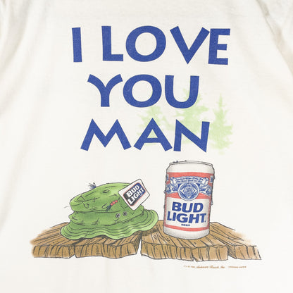 [メンズXL] 90年代 SOF Tee Tシャツ BUD LIGHT アドバタイジングT 企業T