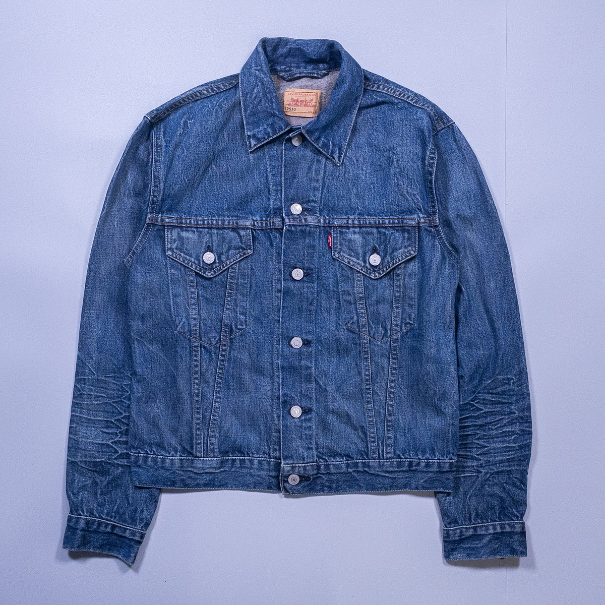 [メンズS] 00年代 Levi's/リーバイス Gジャン・デニムジャケット 72530