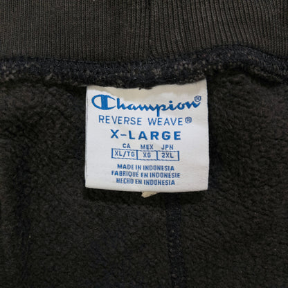 [メンズW34] 00年代 Champion/チャンピオン スウェットパンツ リバースウィーブ ワンポイント