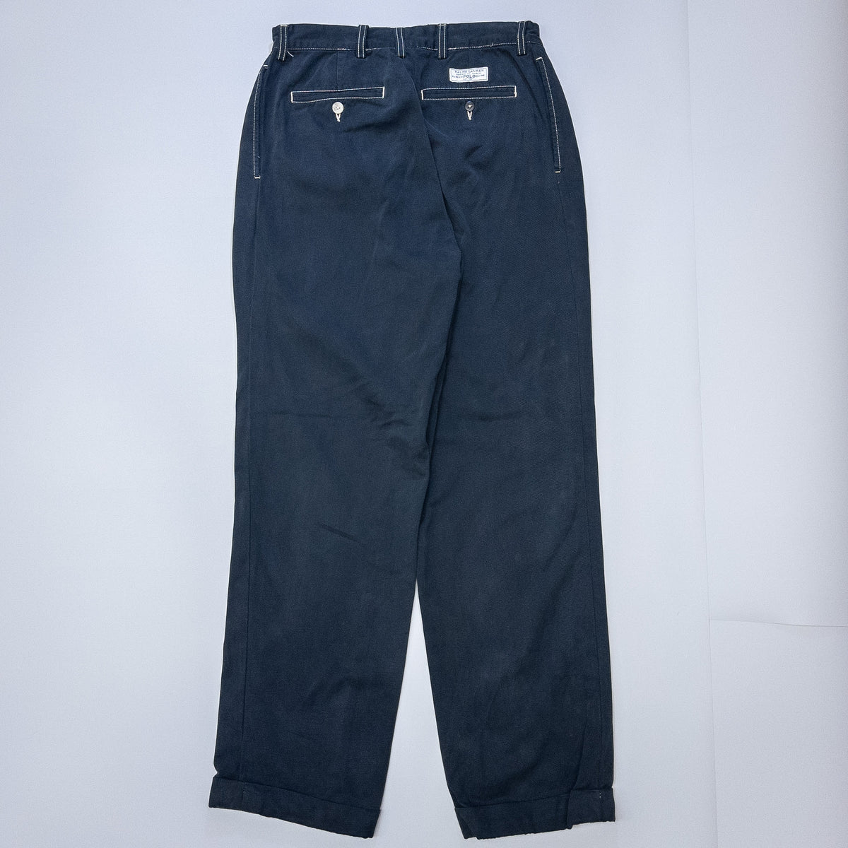 [メンズW28] 90〜00年代 Polo by Ralph Lauren/ポロバイラルフローレン チノパン ANDREW PANT 黒染め