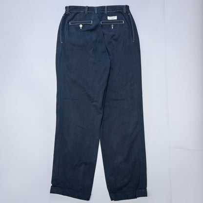 [メンズW28] 90〜00年代 Polo by Ralph Lauren/ポロバイラルフローレン チノパン ANDREW PANT 黒染め