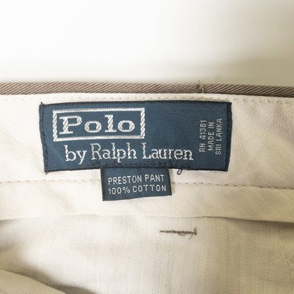 [メンズW35] 90〜00年代 Polo by Ralph Lauren/ポロバイラルフローレン チノパン PRESTON PANT