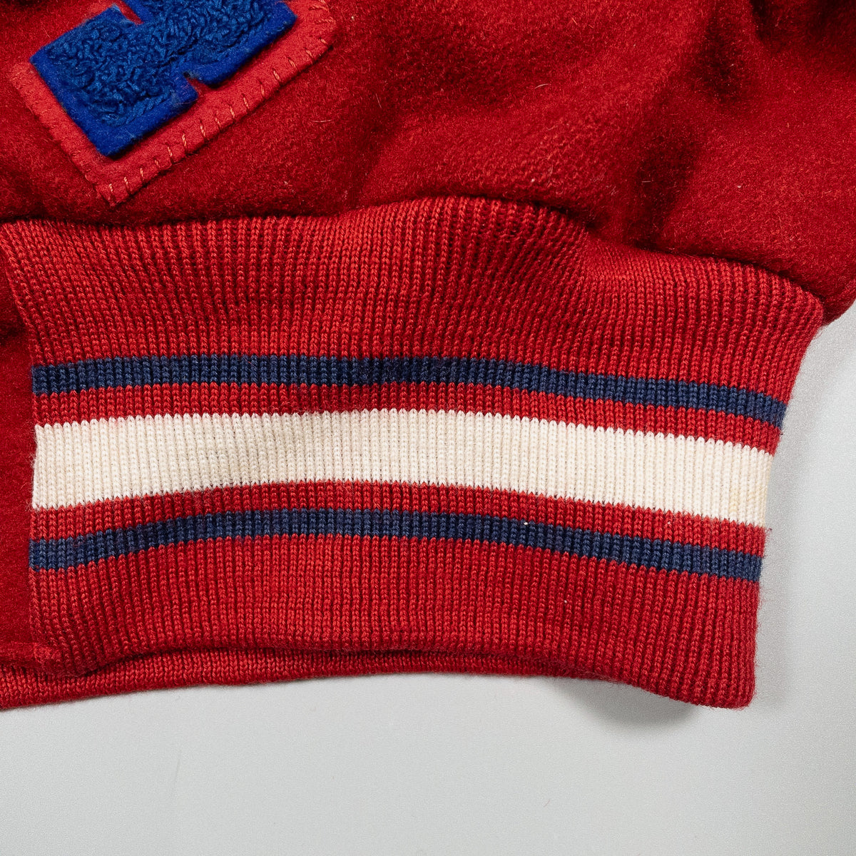 [メンズS] 70年代 Holloway/ホロウェイ スタジャン セーラーカラー ワッペン