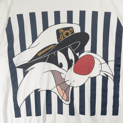 [メンズL] 90年代 Looney Tunes Tシャツ シルベスター キャラクターT