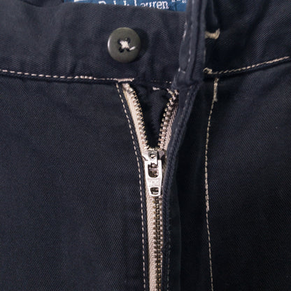 [メンズW33] 90〜00年代 Polo by Ralph Lauren/ポロバイラルフローレン チノパン HAMMOND PANT 黒染め