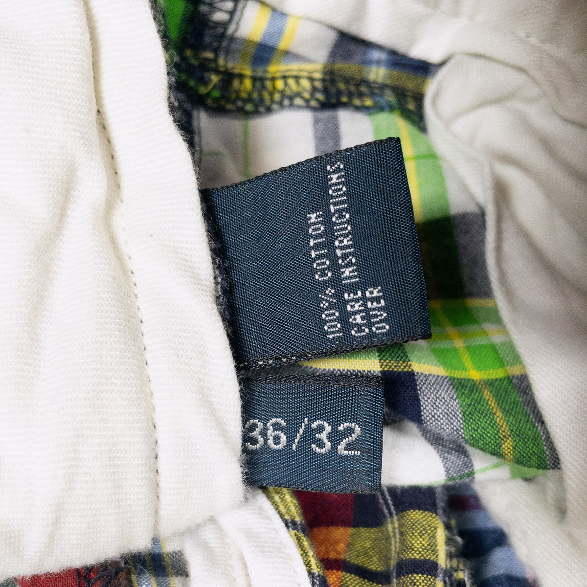 [メンズW34] 90〜00年代 Polo by Ralph Lauren/ポロバイラルフローレン スラックス パッチワーク マドラスチェック