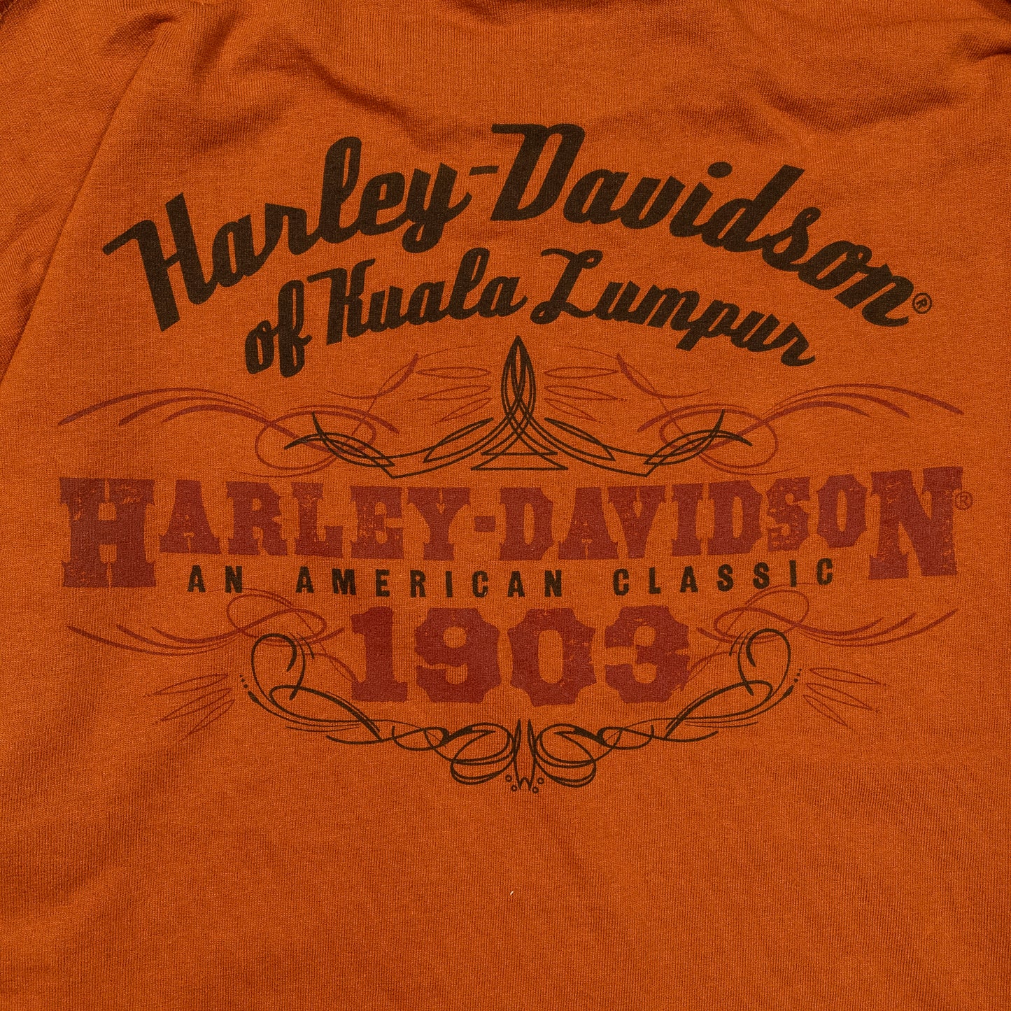 [メンズXL] 00年代 Harley-Davidson/ハーレーダビッドソン 長袖Tシャツ ロンT