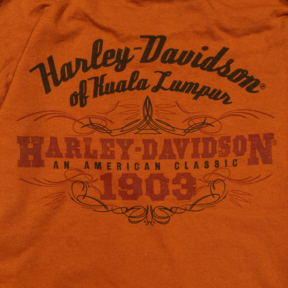 [メンズXL] 00年代 Harley-Davidson/ハーレーダビッドソン 長袖Tシャツ ロンT
