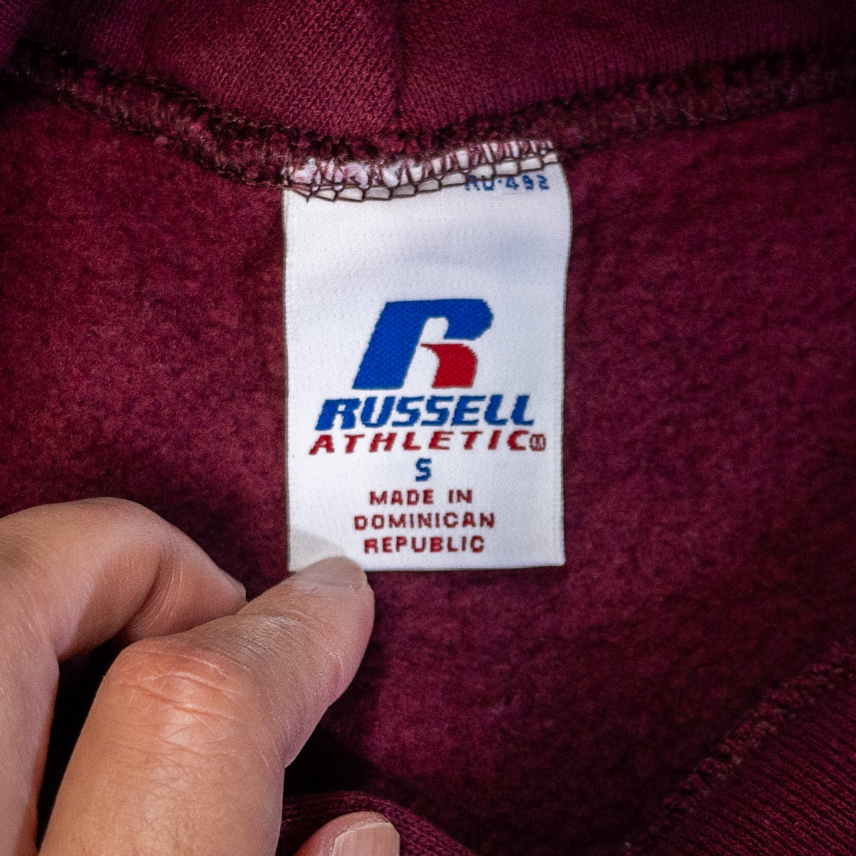 [メンズS] 00年代 Russell Athletic/ラッセルアスレチック パーカー カレッジ