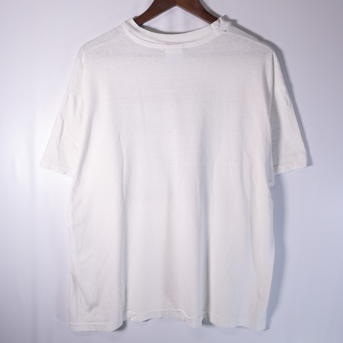 [メンズXL] 90年代 Hanes/ヘインズ Tシャツ In Your Face Cards BAD TO THE BONE アートT