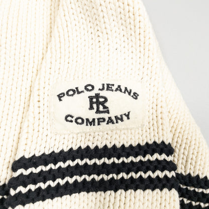 [メンズXL] 90年代 POLO JEANS COMPANY/ポロジーンズカンパニー ニット セーター コットンニット