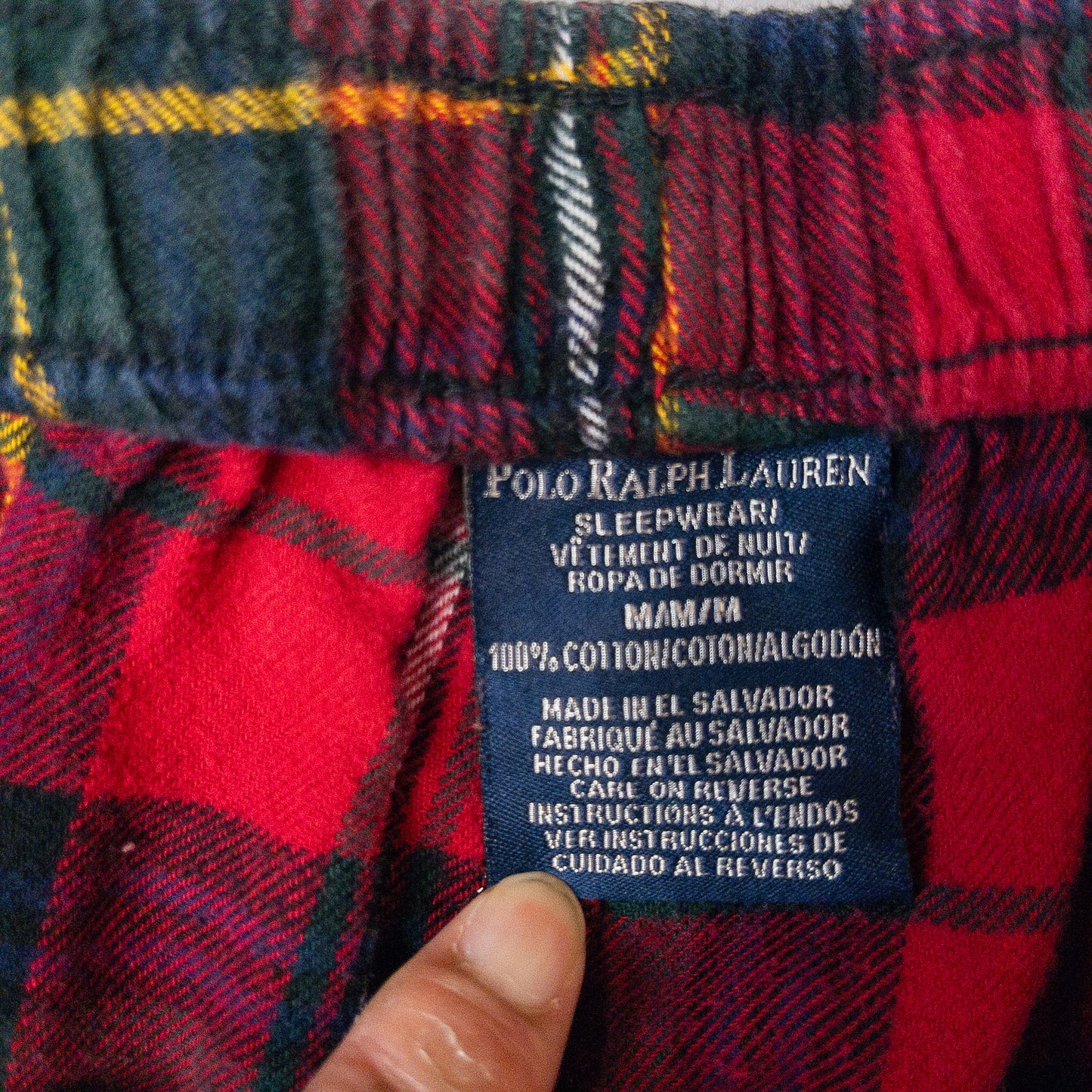 [メンズL] 90〜00年代 Polo by Ralph Lauren/ポロバイラルフローレン イージーパンツ スリーピングパンツ パジャマパンツ