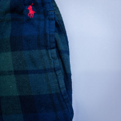 [メンズM] 00年代 Polo Ralph Lauren/ポロラルフローレン イージーパンツ スリーピングパンツ パジャマパンツ ブラックウォッチ