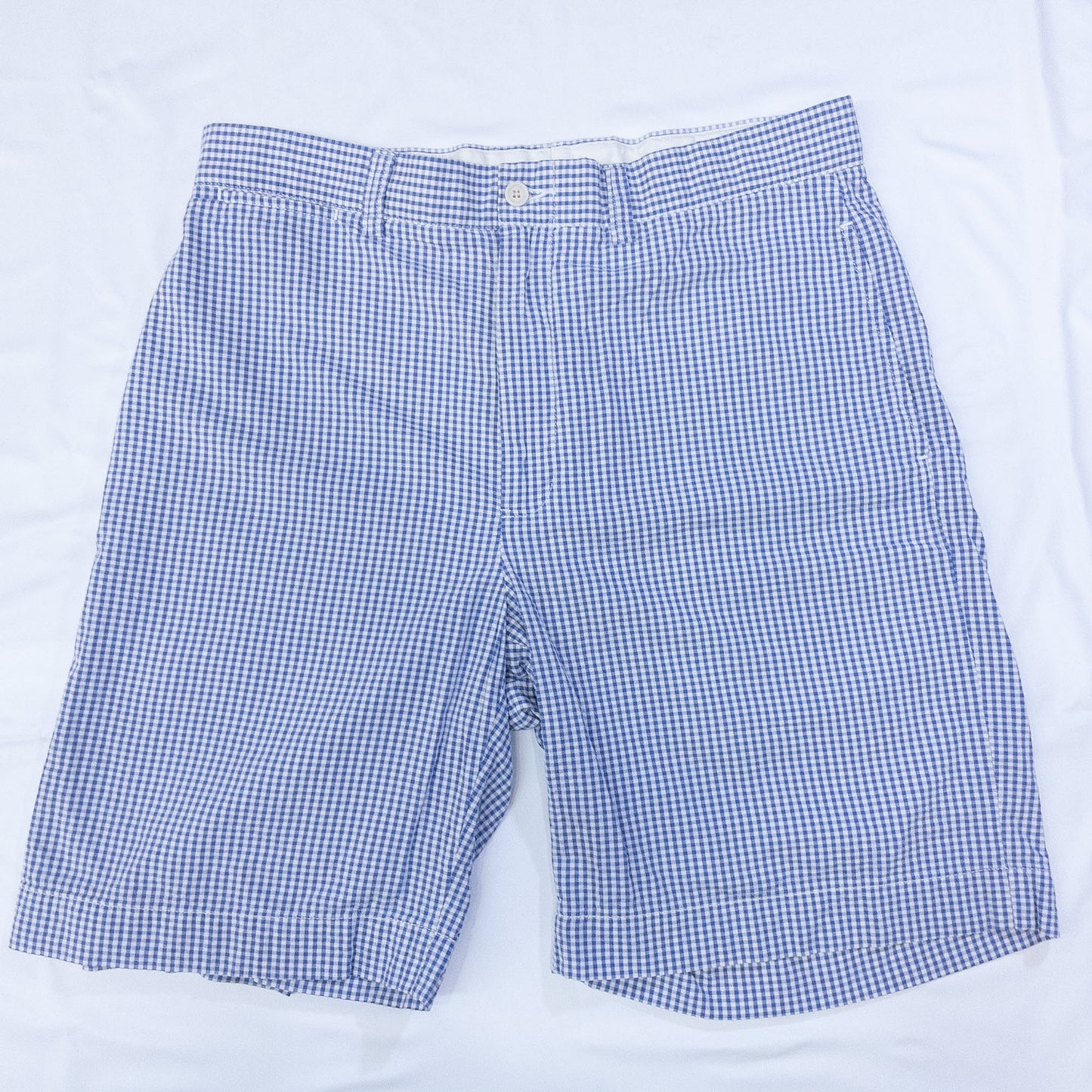 ショーツ W33 ブルー ギンガムチェック Polo By Ralph Lauren/ポロバイラルフローレン