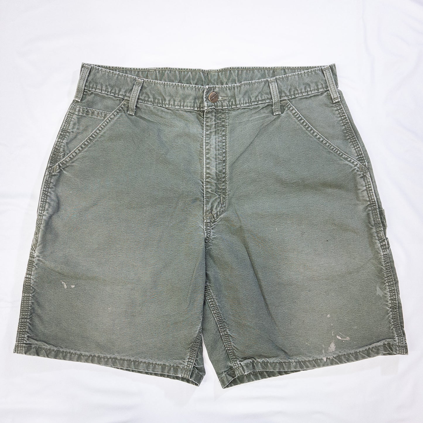[メンズW33] 90〜00年代 Carhartt/カーハート ショートパンツ ワークショーツ ペインターショーツ