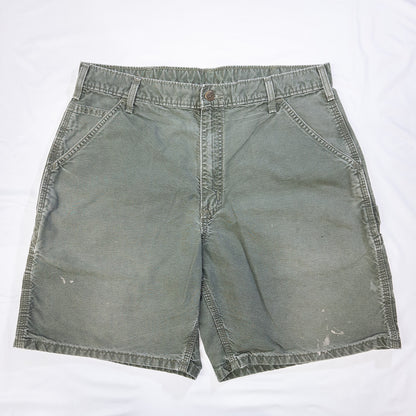 [メンズW33] 90〜00年代 Carhartt/カーハート ショートパンツ ワークショーツ ペインターショーツ