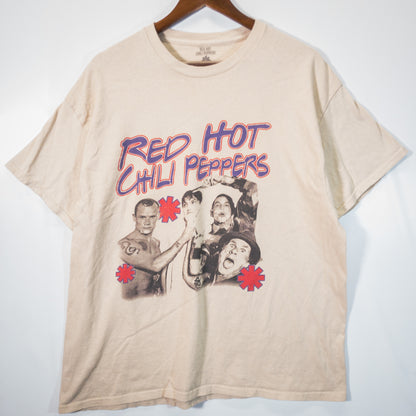 [メンズL] 00年代 Tシャツ Red Hot Chili Peppers レッド ホット チリ ペッパーズ バンＴ