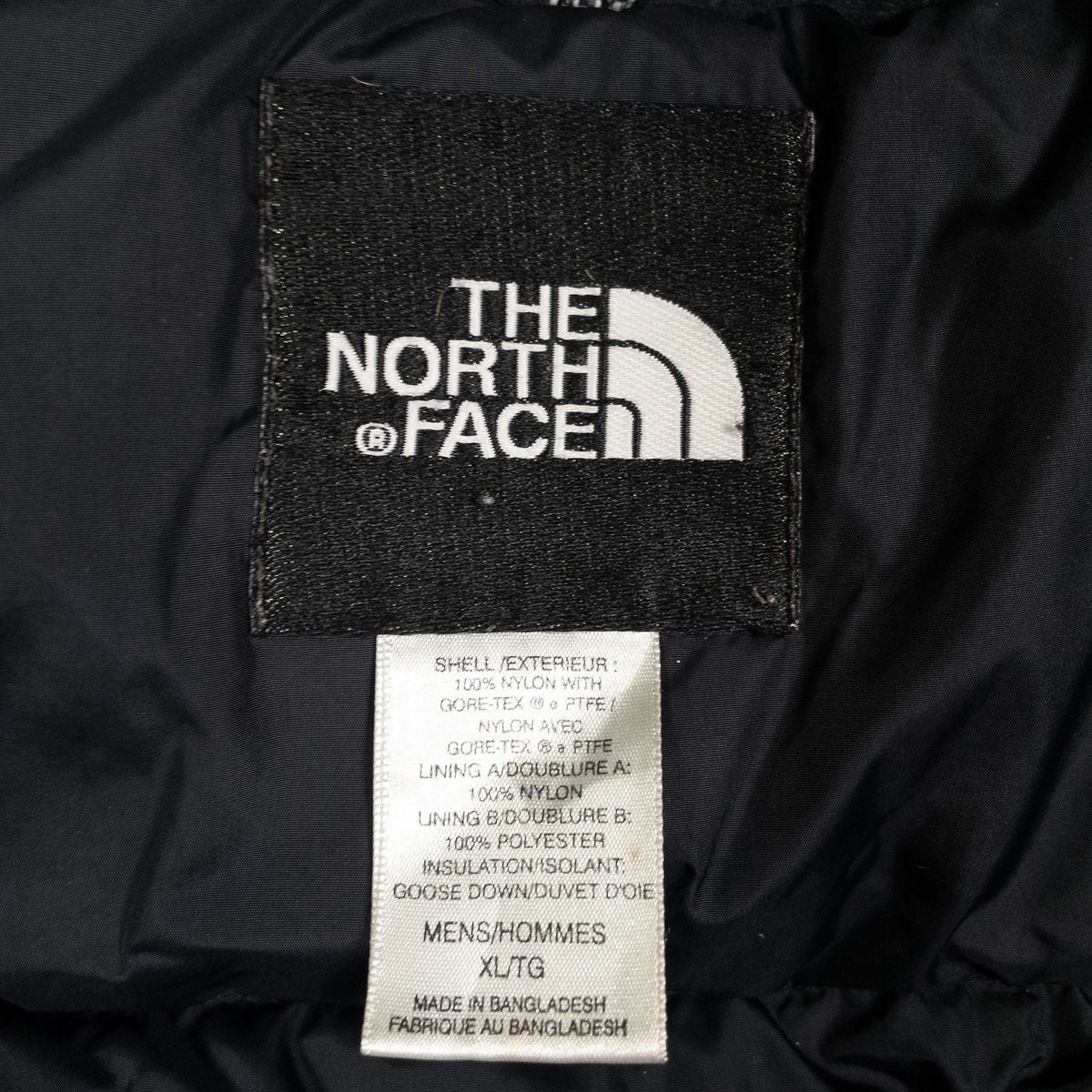 [メンズXL] 90〜00年代 THE NORTH FACE/ザノースフェイス ダウンジャケット GORE-TEX グースダウンジャケット