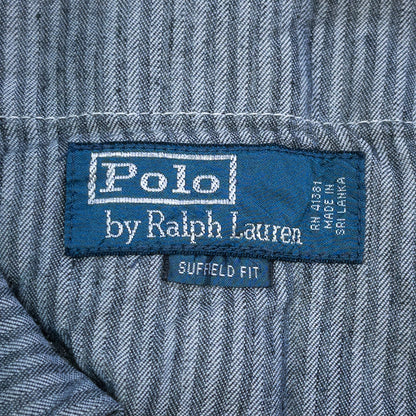 [メンズW34] 90〜00年代 Polo by Ralph Lauren/ポロバイラルフローレン チノパン SUFIELD FIT 黒染め