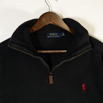[メンズXXL] 00年代 Polo Ralph Lauren/ポロラルフローレン ニット セーター ハーフジップ