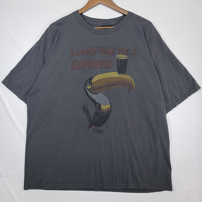 [メンズXXL] 90年代 Fifth Sun/フィフス サン Tシャツ GUINNESS 鳥 プリント