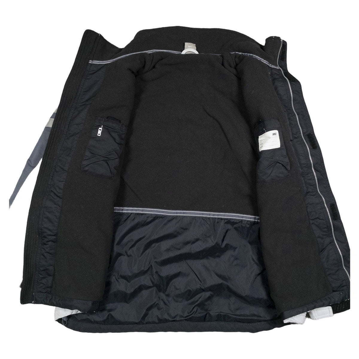 [メンズ3XL] 00年代 Nike/ナイキ ジャンパー・ブルゾン 裏フリース フルジップ ビッグサイズ
