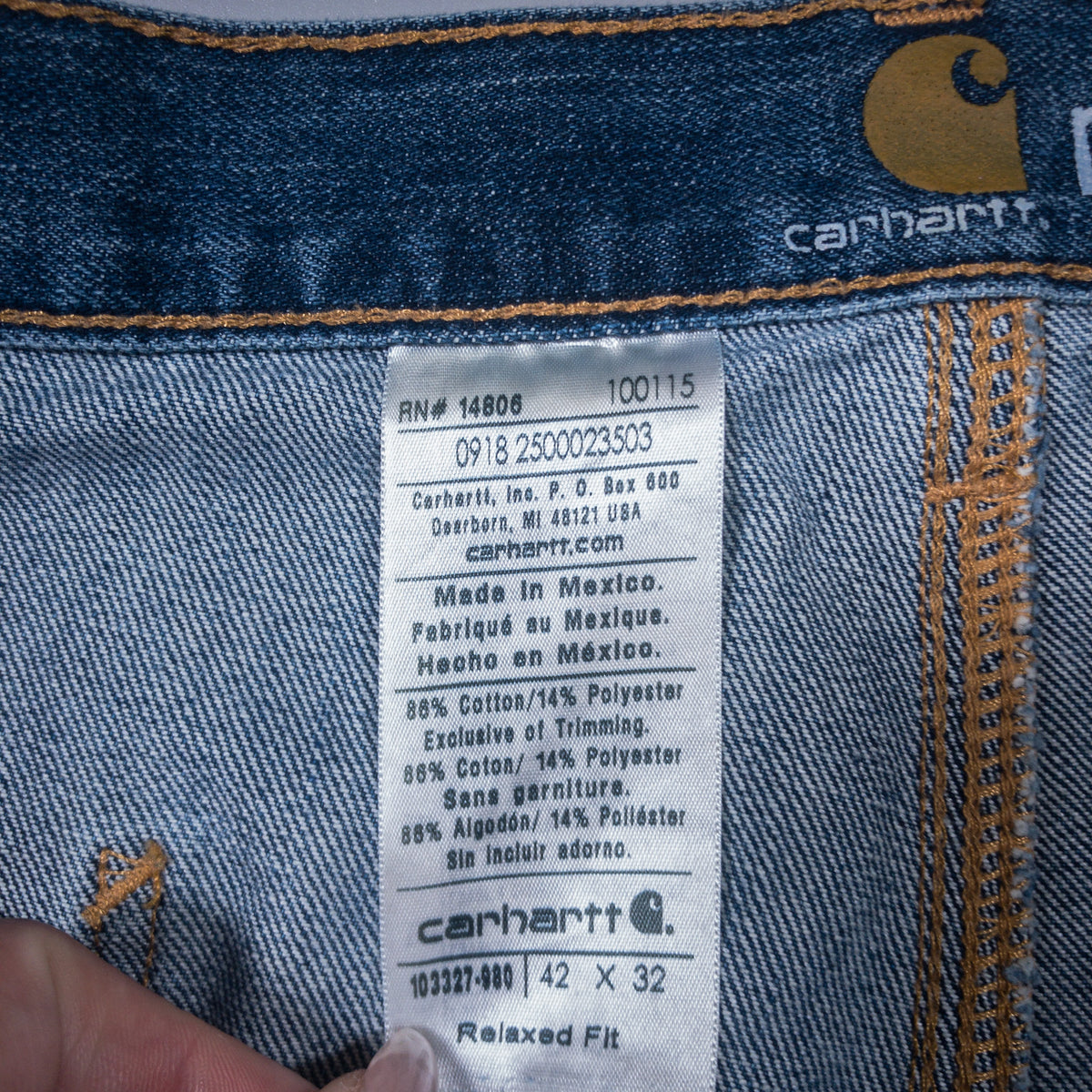 [メンズW41] 00年代 Carhartt/カーハート ワークパンツ ペインターパンツ
