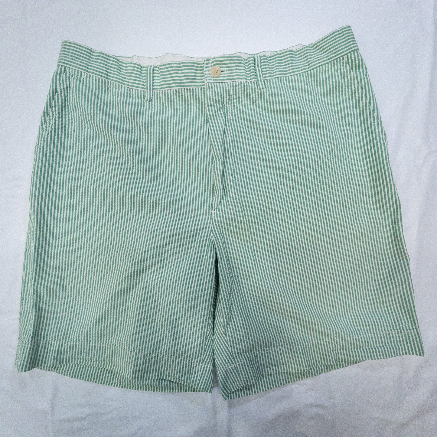 [メンズW36] 00年代 POLO GOLF RALPH LAUREN/ポロゴルフラルフローレン ショートパンツ ストライプ シアサッカー
