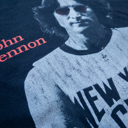 [メンズXL] 00年代 Tシャツ John Lennon ジョンレノン Imagine フォトプリント
