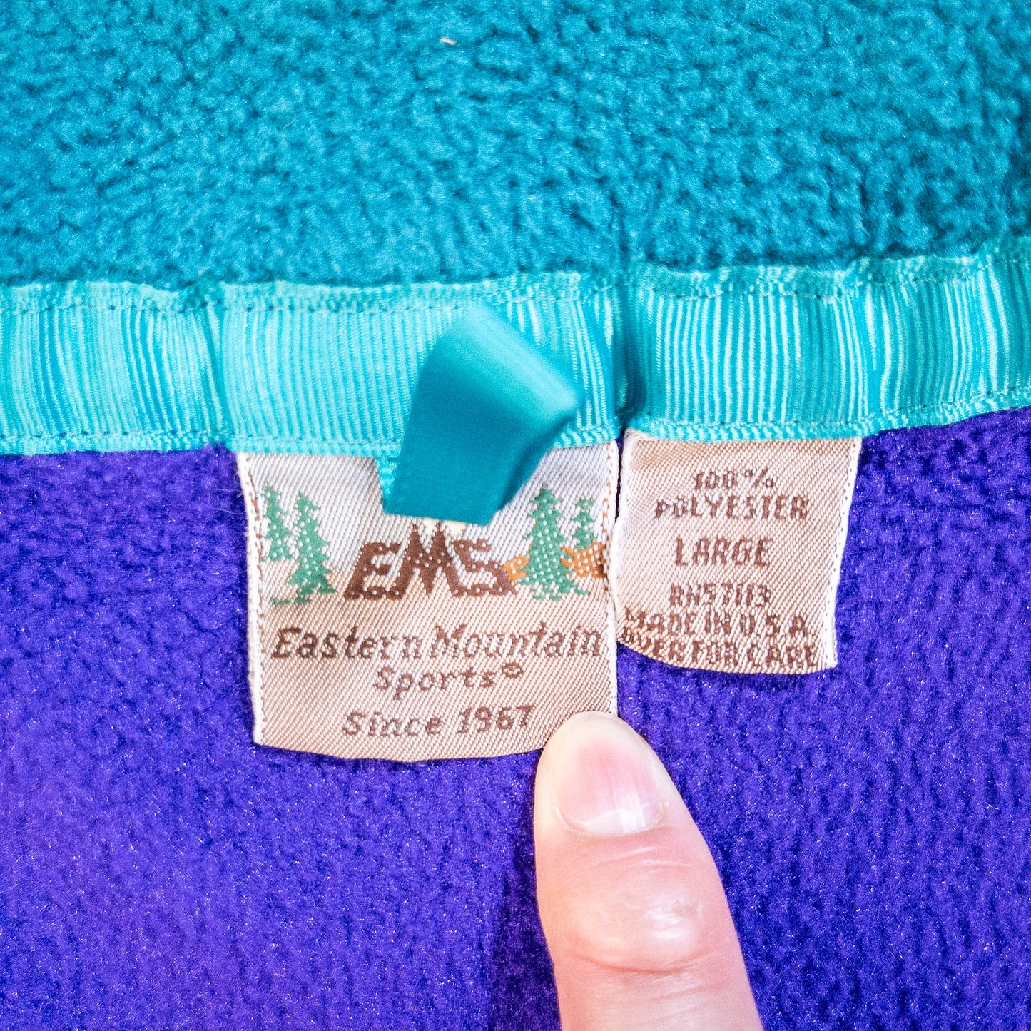 [メンズXL] 90年代 EMS ベスト フリースベスト